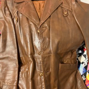 Shiny Leather Jacket